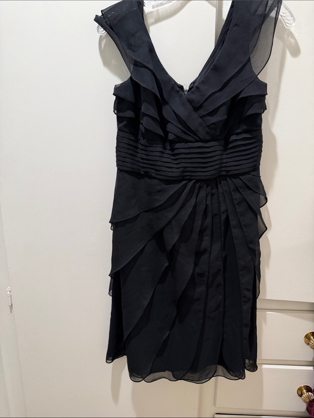 Beautiful Adrianna Papell black dress